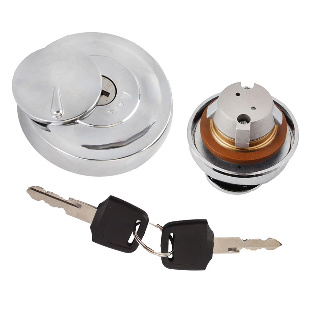 Amazon.com: Vroom Rider Fuel Gas Tank Locking Cap Lid Cover Keys